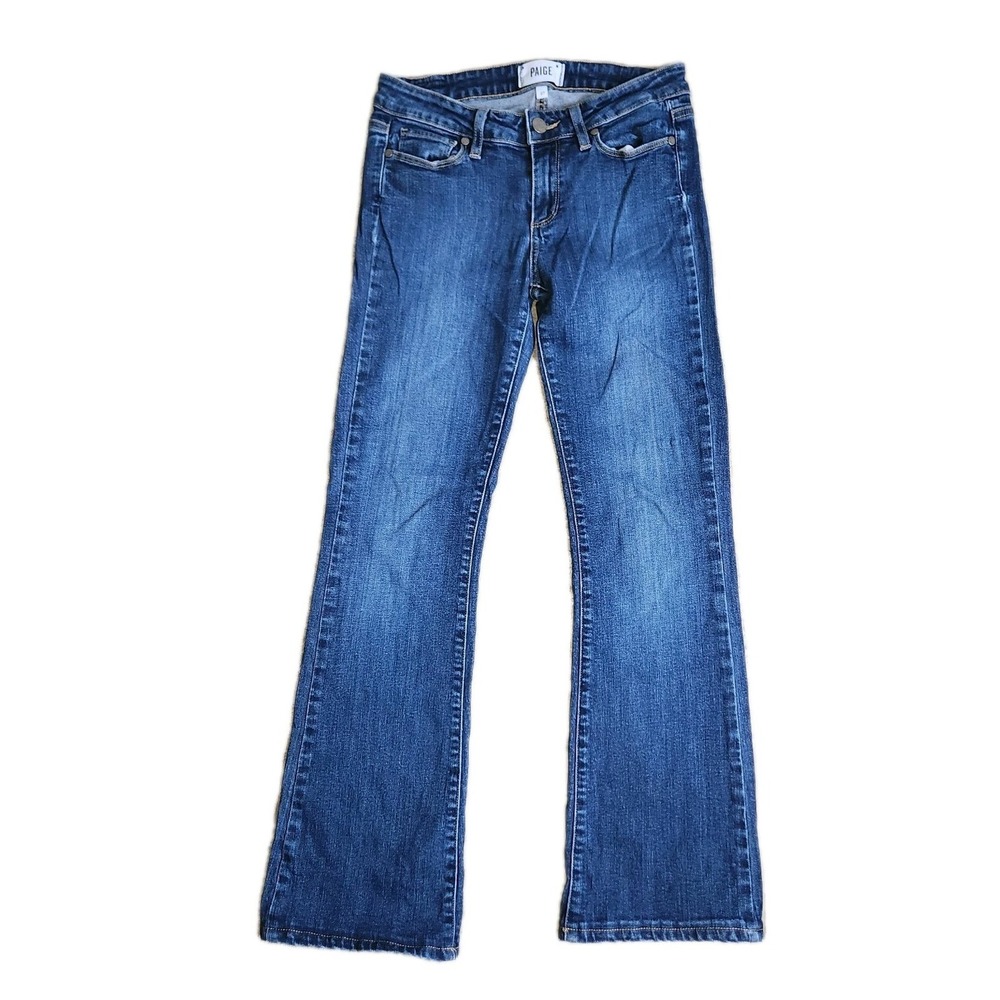 PAIGE Skyline Boot Flare Denim Jeans Womens 27 X 27‎ Approx Long Medium Wash
